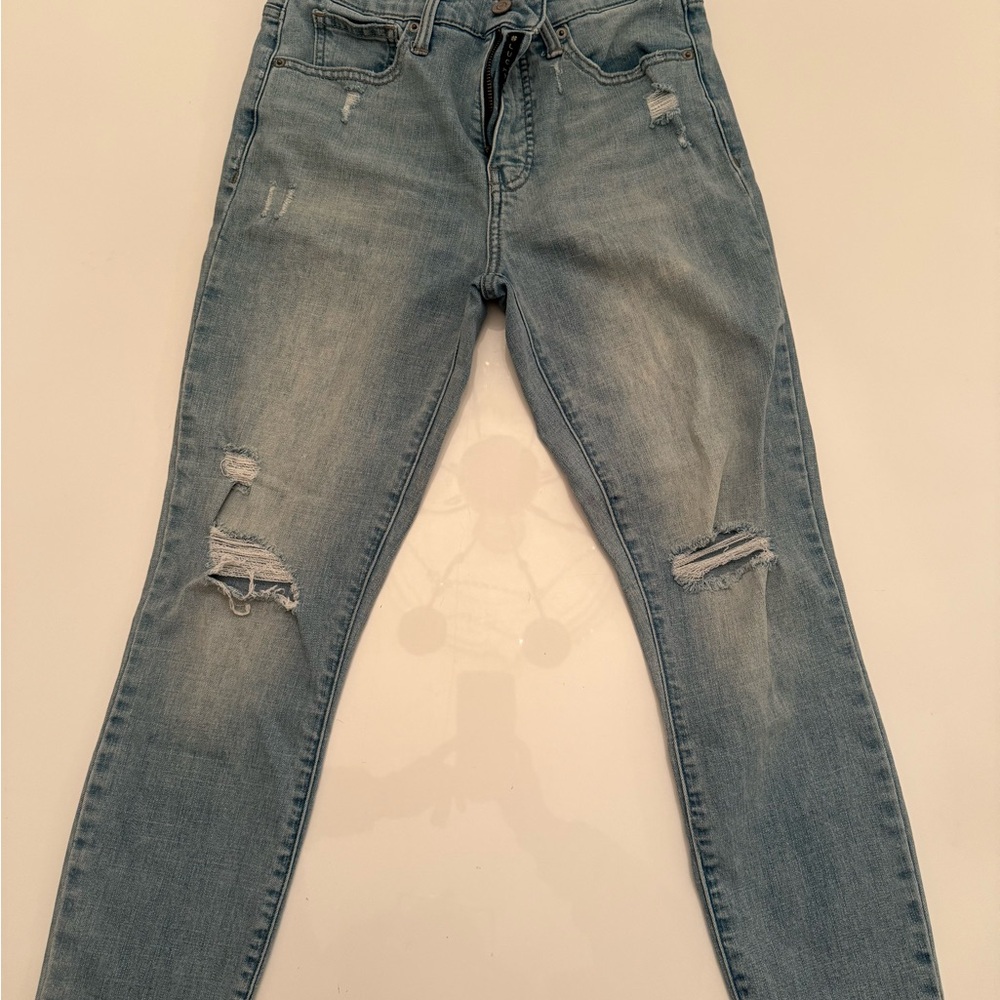 Size 4 youth Mid Waisted Lucky Brand Distressed Jeans